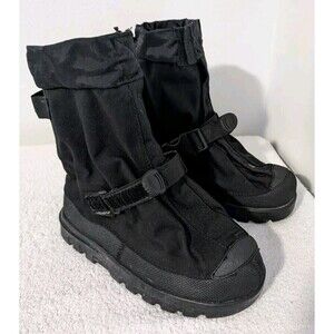 Neos Overshoes Boots Size Small Black w/ Adjustable Clip In Strap